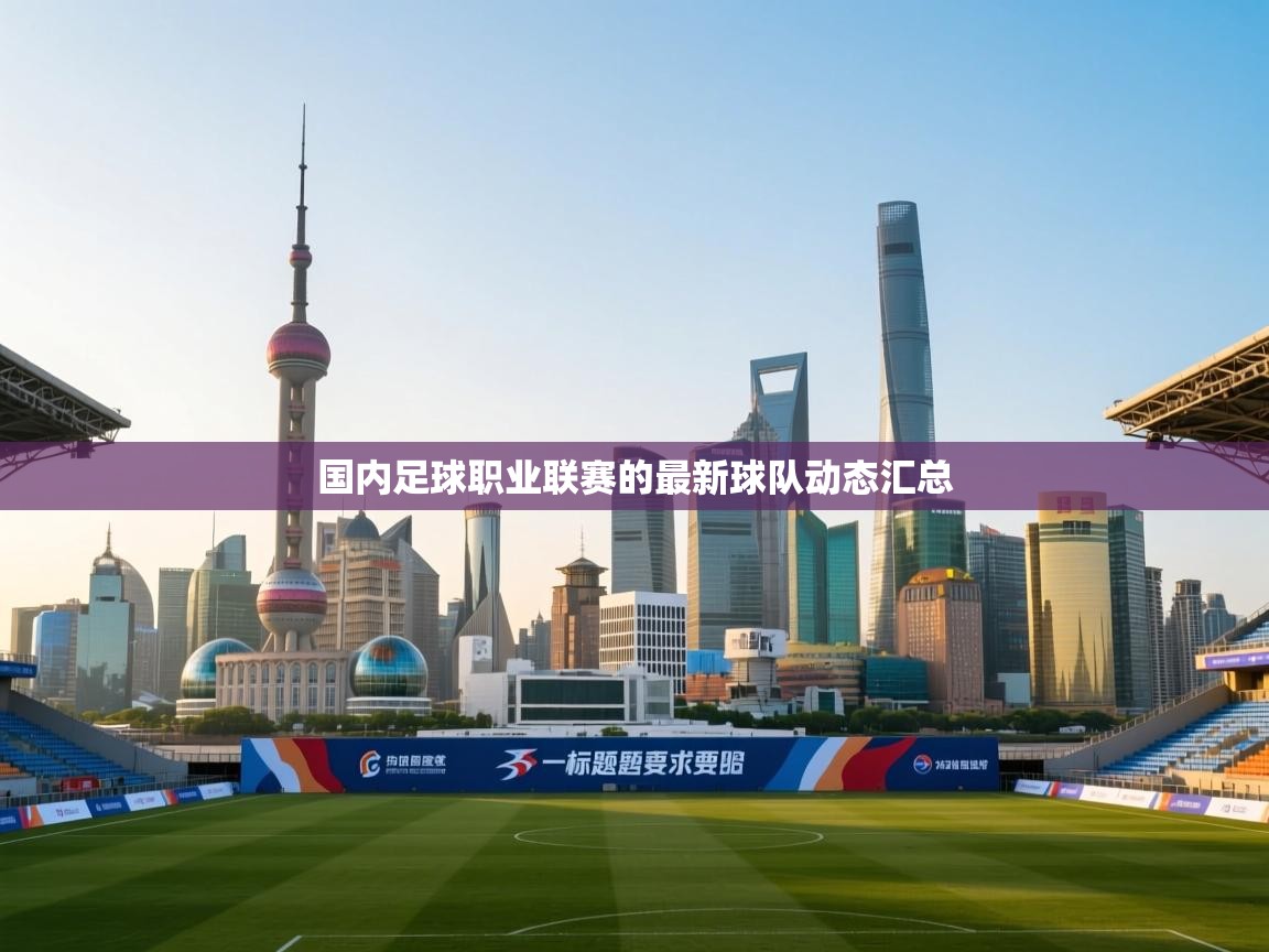 国内足球职业联赛的最新球队动态汇总